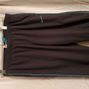 Nike Pants Mens Size S Atheltic Windpants Charcoal Gray Teal